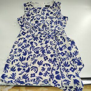Donna Morgan Women's Floral Side Pleat Dress Size 14      P#214